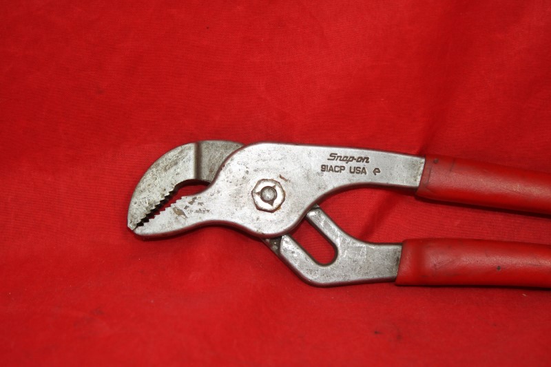 SnapOn Adjustable Slip Joint Interlocking Channel Pliers 91ACP USA