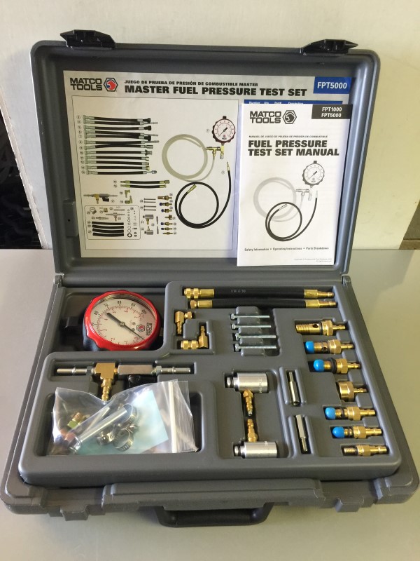 Matco Tools Fpt5000 Master Fuel Pressure Test Set Like New Buya 7790