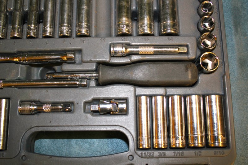 Matco Silver Eagle 1/4" Drive Combo Socket Set Model SASE50P Good Buya