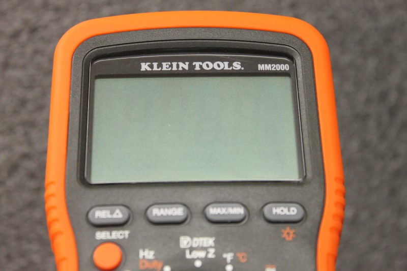 KLEIN TOOLS ELECTRICIAN'S / HVAC TRMS MULTIMETER (MM2000) Like New Buya