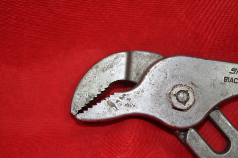 SnapOn Adjustable Slip Joint Interlocking Channel Pliers 91ACP USA