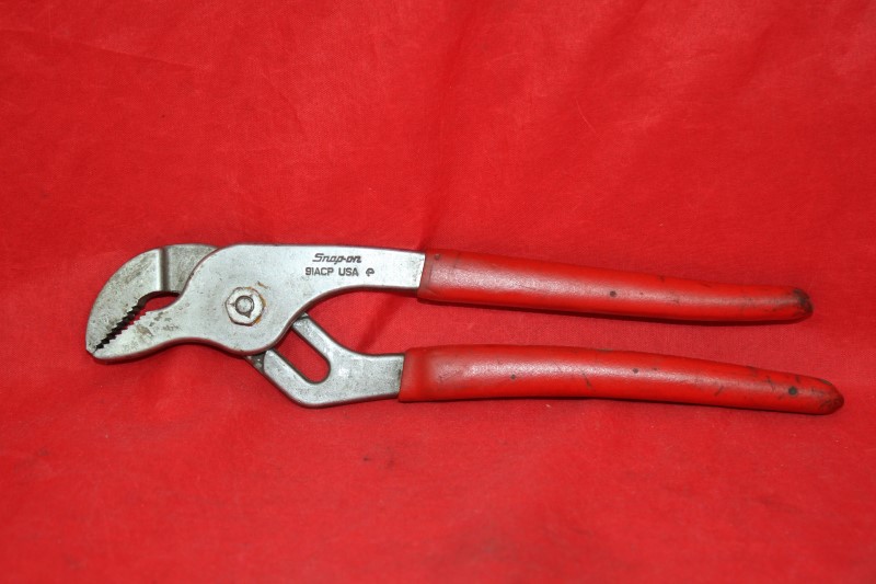 SnapOn Adjustable Slip Joint Interlocking Channel Pliers 91ACP USA
