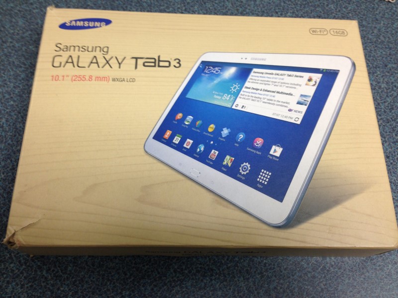 SAMSUNG Tablet GTP5210 GALAXY TAB 3 16gb White ASIS Blank Screen For