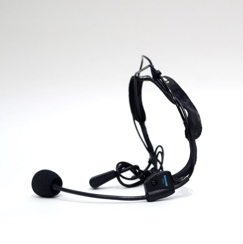 Shure WH20 Dynamic Headset Microphone w/ T1GV Transmitter & VHF