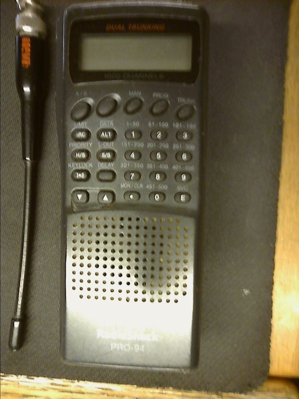 radio shack scanner pro 94 radio shack scanner pro 94