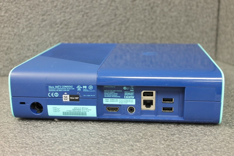 MICROSOFT XBOX 360 E MODEL 1538 SPECIAL EDITION BLUE 4GB Very Good Buya