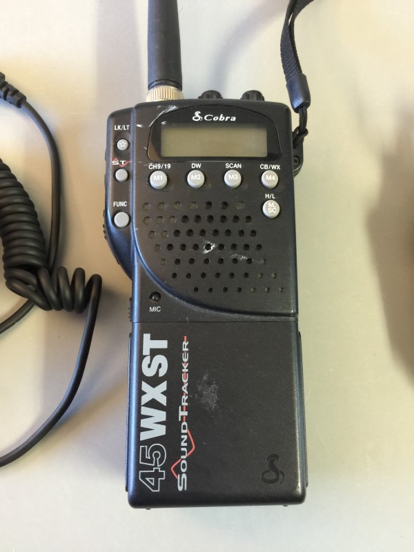 COBRA HH45WX ST SOUND TRACKER HANDHELD CB RADIO Acceptable Buya