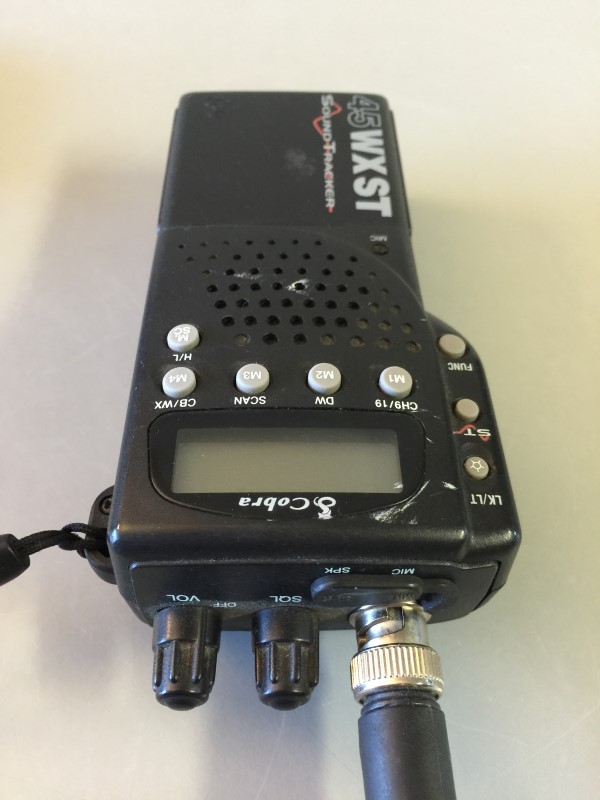 COBRA HH45WX ST SOUND TRACKER HANDHELD CB RADIO Acceptable Buya