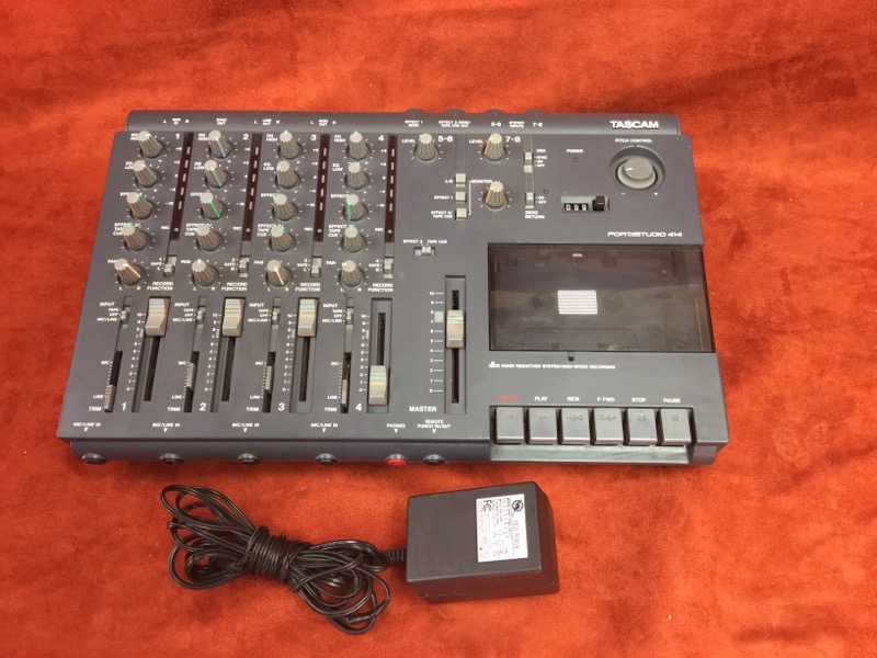 Tascam 414 PortaStudio 4Track Analog Cassette Recorder Good Buya