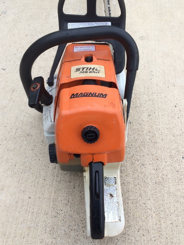 Stihl MS 660 Professional Use Chainsaw 32" Bar Very Good Buya