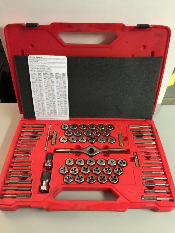 MATCO TOOLS 675TD 75 PIECE TAP AND DIE THREADING SET Very Good Buya