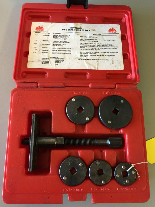 MAC TOOLS DBC2500M DISK BRAKE CALIPER SET Very Good Buya