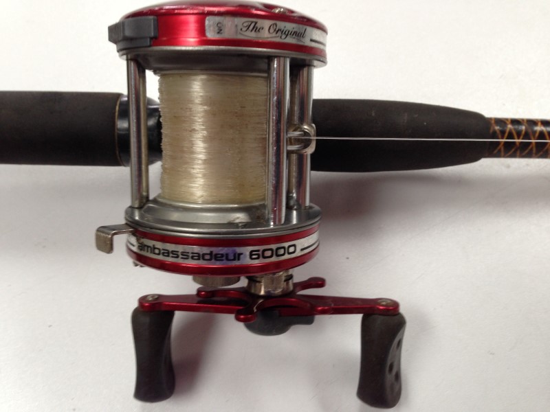 ABU GARCIA AMBASSADEUR 6000 REEL AND ROD COMBO Good Buya