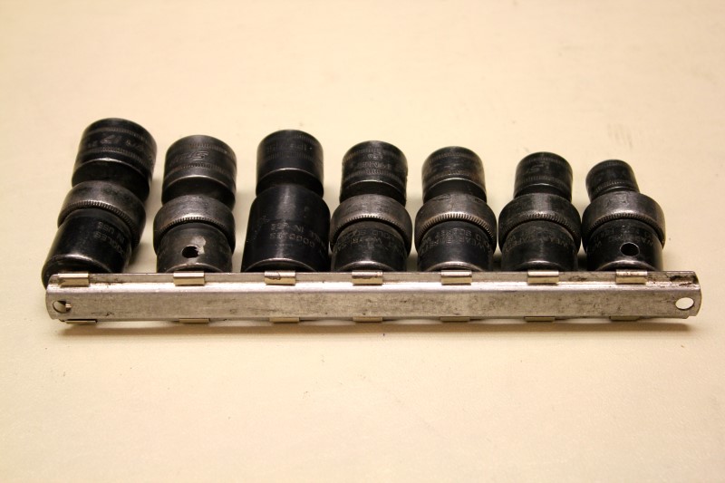 SnapOn 7Piece Metric Swivel Socket Set Good Buya
