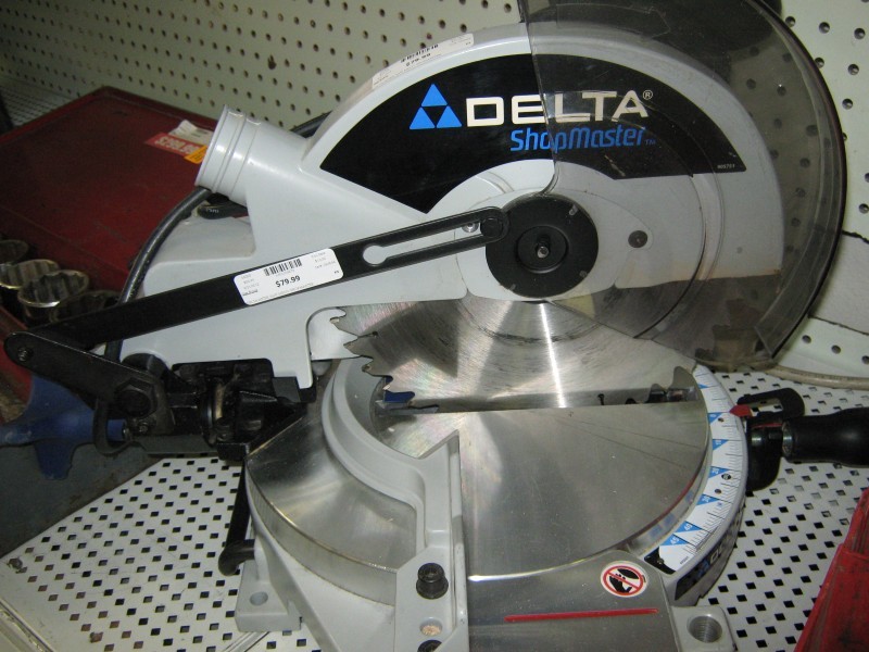 Delta shopmaster miter saw table