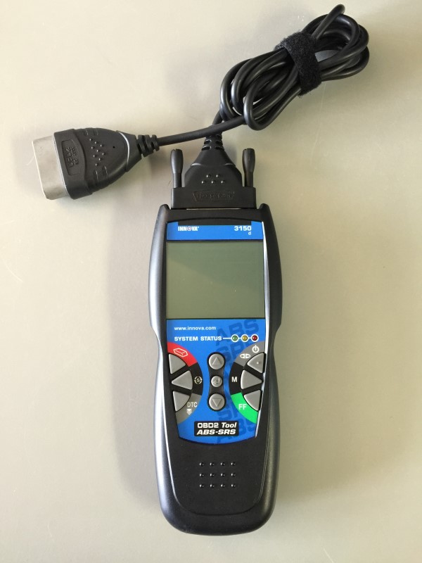 INNOVA 3150 d OBD2 OBD II TOOL DIAGNOSTIC CODE READER ABS-SRS Very Good