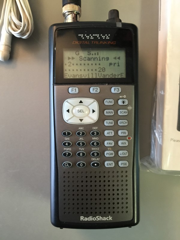 radio shack digital trunking scanner pro 651