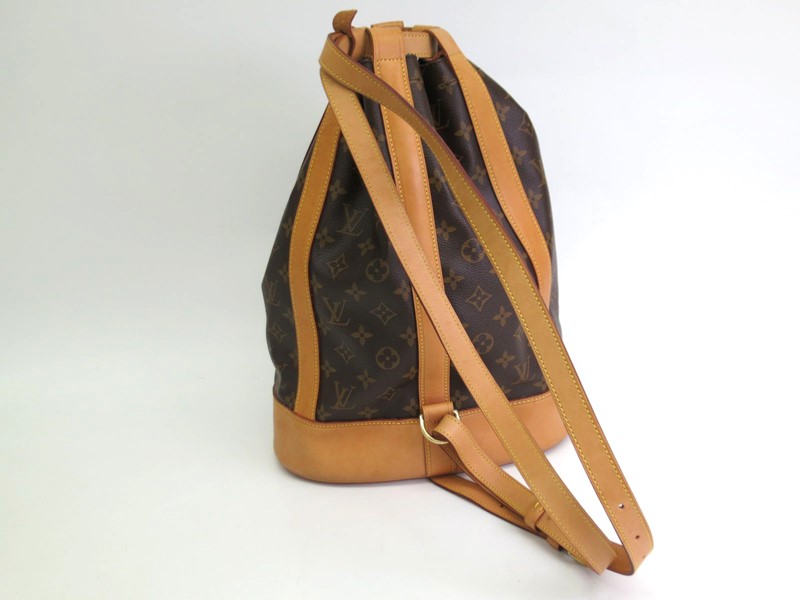 LOUIS VUITTON Handbag RONDONEE SHOULD BAG DRAWSTRING MONOGRAM Acceptable | Buya