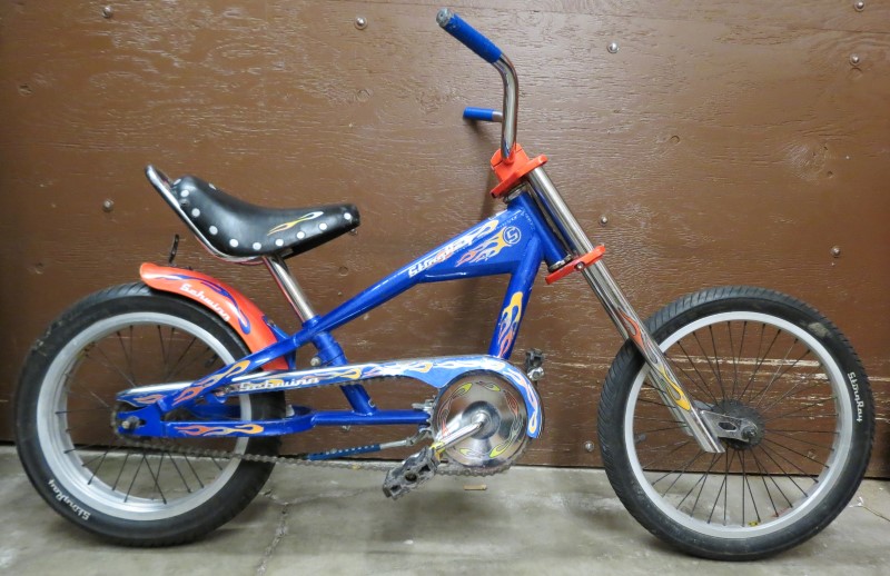 blue stingray bike