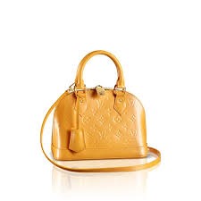 LOUIS VUITTON Handbag ALMA BB YELLOW PASSION Acceptable | Buya