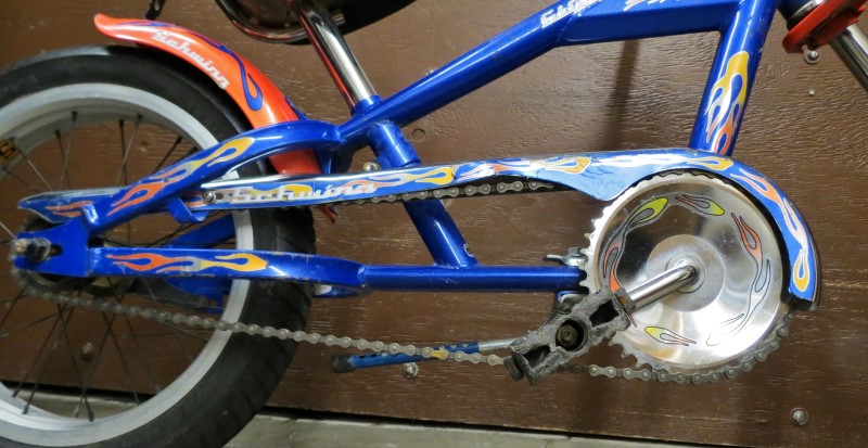 blue stingray bike