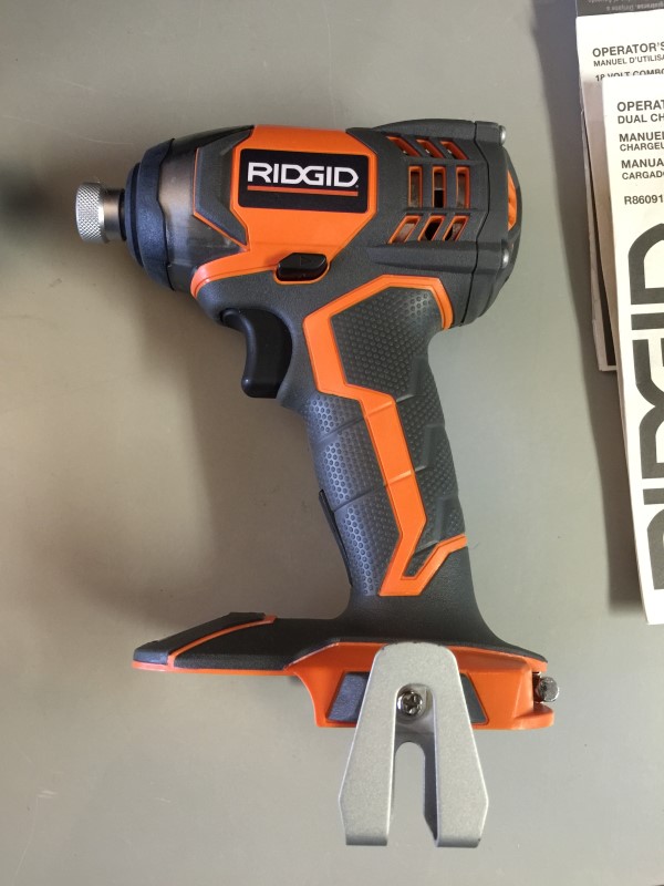 RIDGID R9601 X4 18V Cordless Drill Impact Driver Radio Combo Kit Like