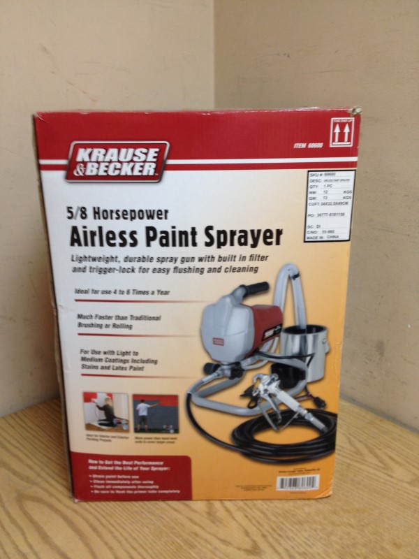 krause becker paint sprayer