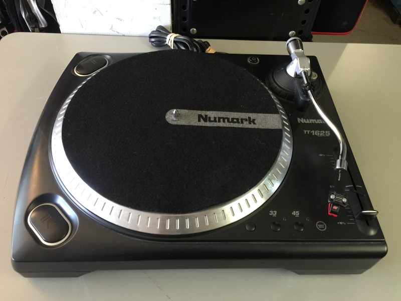 Numark TT1625 Dual Start/Stop DirectDrive DJ Turntable Good Buya