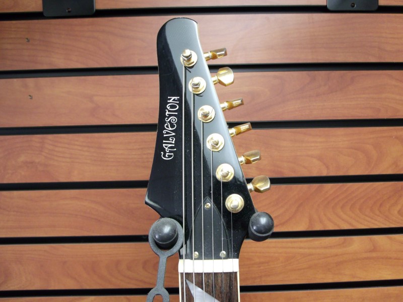 GALVESTON USA FLAG GUITAR Discounted!! Good Buya