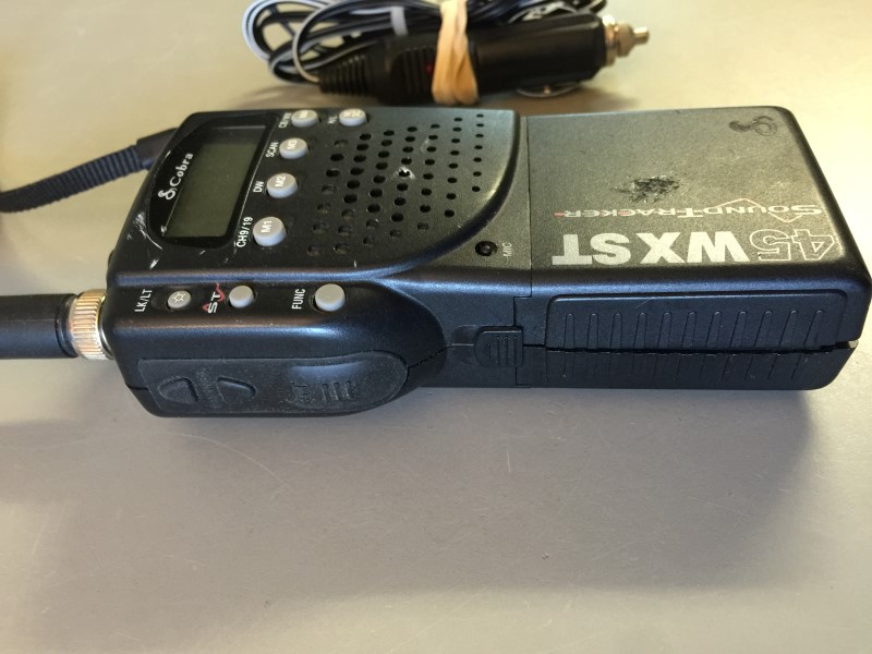 COBRA HH45WX ST SOUND TRACKER HANDHELD CB RADIO Acceptable Buya