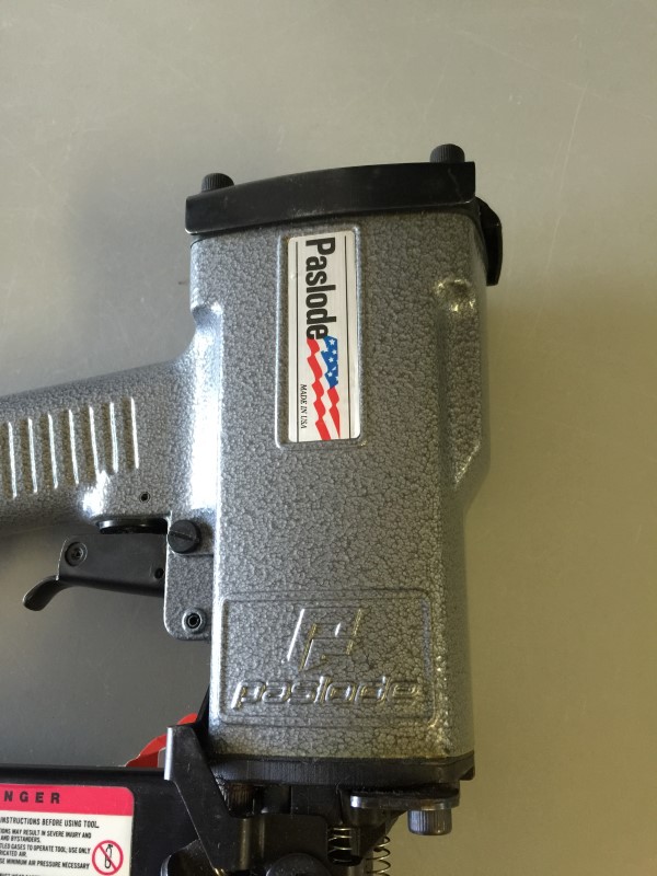 PASLODE 3150/38 W16R 16GA WIDE CROWN FINISH STAPLER 15/16" X 11/2