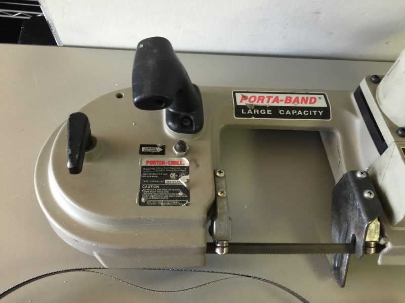 PORTER-CABLE 7724 Big Capacity Variable-Speed Porta-Band Saw Good | Buya