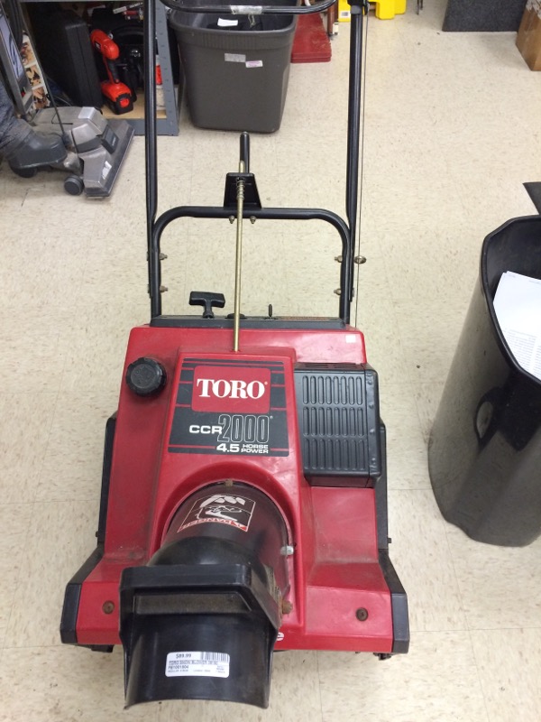 Toro Snow Blower 38180 Good Buya