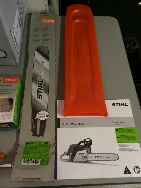 STIHL MS271 16" GAS CHAINSAW 50CC BRAND NEW IN BOX Brand New Buya