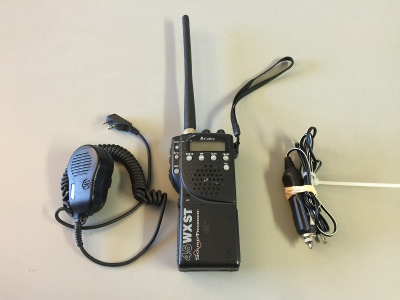 COBRA HH45WX ST SOUND TRACKER HANDHELD CB RADIO Acceptable Buya