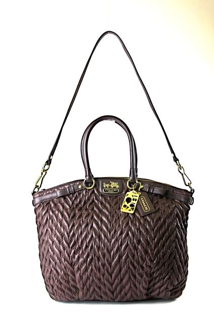 coach quilted madison