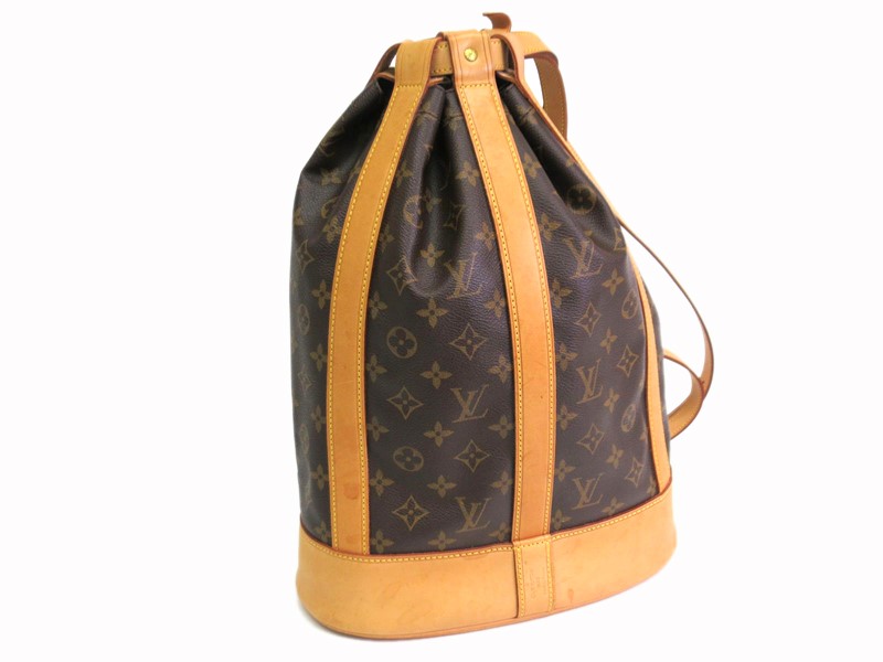 LOUIS VUITTON Handbag RONDONEE SHOULD BAG DRAWSTRING MONOGRAM Acceptable | Buya