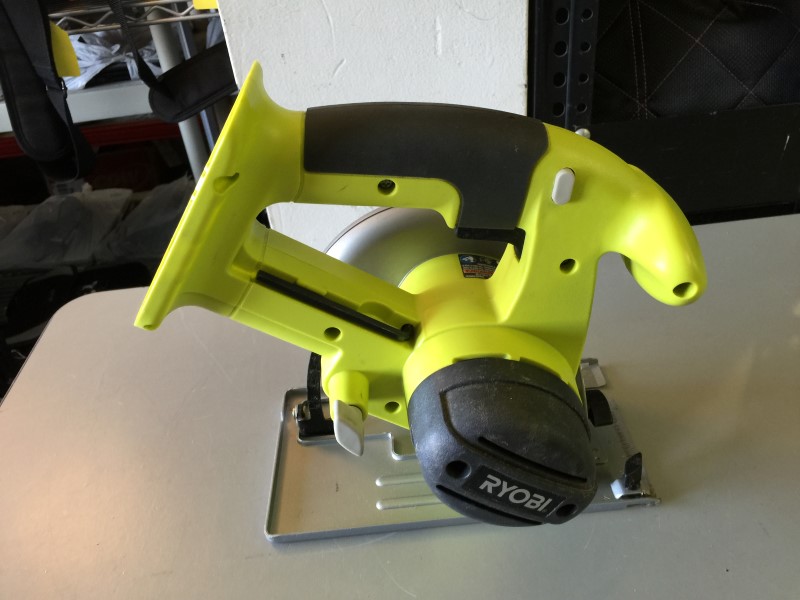 RYOBI P501G 18 VOLT LITHIUM CORDLESS Circular Saw TOOL ONLY Very Good