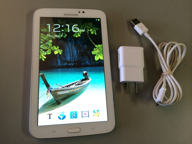 SAMSUNG SMT210R GALAXY TAB 3 8gb 7" WIFI TABLET Very Good Buya