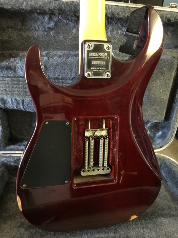 WASHBURN MERCURY SERIES MG FLAME SUNBURST ELECTRIC GUITAR Good Buya