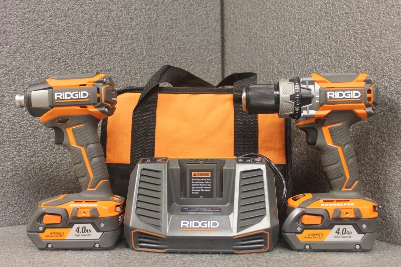 Ridgid Gen5x Brushless 18 Volt Combo Kit Like New Buya