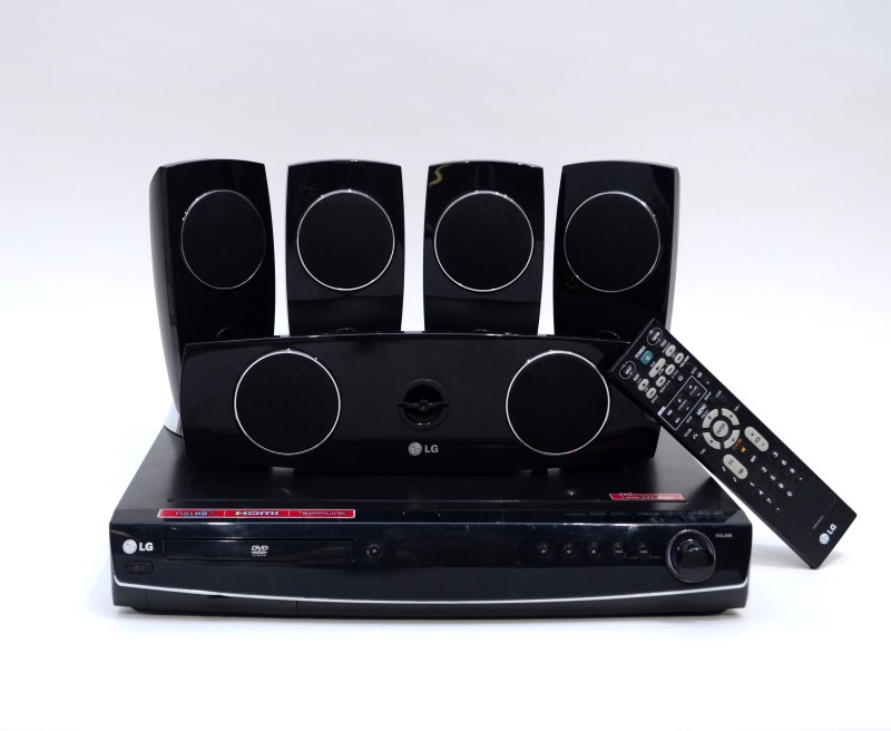 LG DVD LHT854 Home Theater System 5.1 Surround Disc Read Issue AS IS