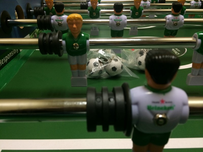 HEINEKEN UEFA CHAMPIONS LEAGUE FOOSBALL TABLE Like New Buya