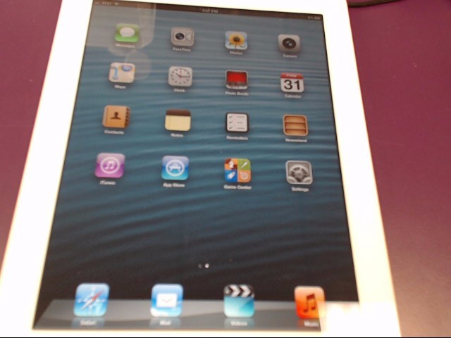 Apple Tablet Ipad 4 A1459 16gb Wifi 3g 4th Gen Good 