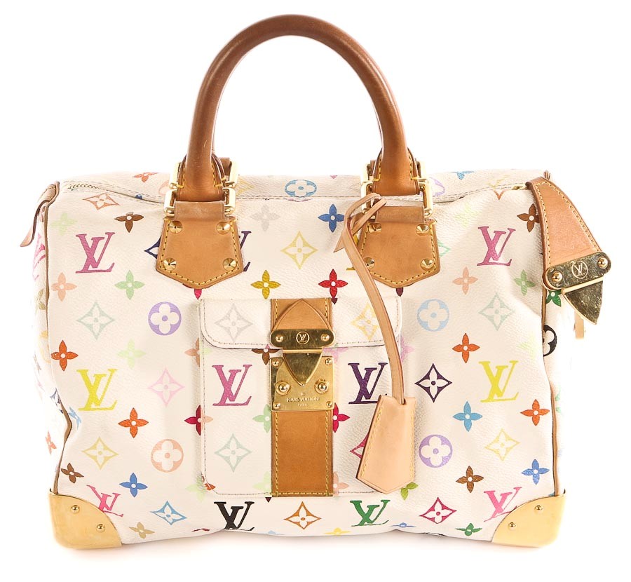 LOUIS VUITTON SPEEDY MURAKAMI 30 Like New | Buya