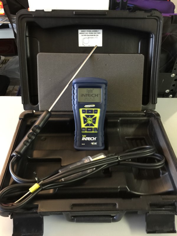 BACHARACH FYRITE INTECH 237341 CO, O2 COMBUSTION ANALYZER Very Good Buya