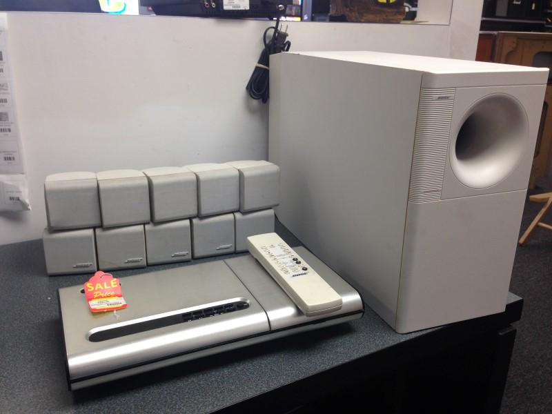 BOSE Lifestyle 12 5.1 CD Surround Sound System White Acceptable Buya