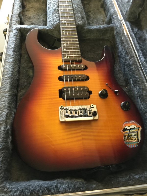 WASHBURN MERCURY SERIES MG FLAME SUNBURST ELECTRIC GUITAR Good Buya