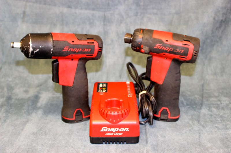 Snap On Cordless Impact Wrench And Screwdriver Combo Set Acceptable Buya 6203