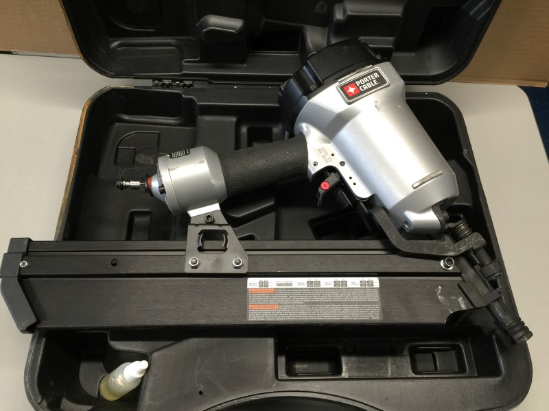 PORTER CABLE FC350A 2" to 31/2" ClippedHead Framing Nailer Very Good